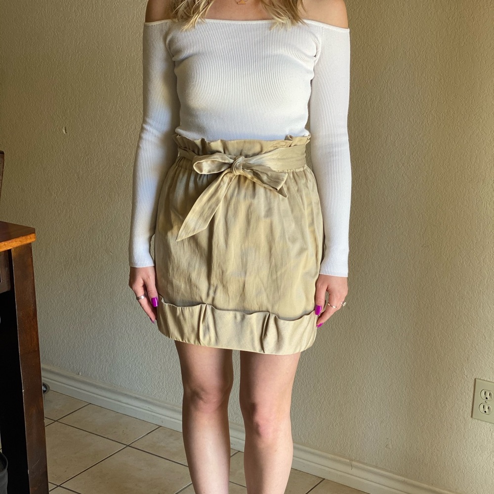 BCBG high waisted skirt